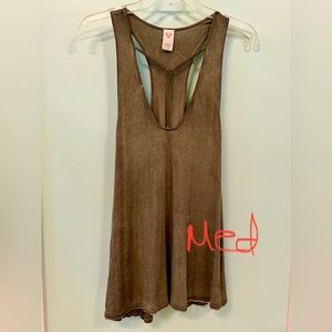Free People tank/olive green